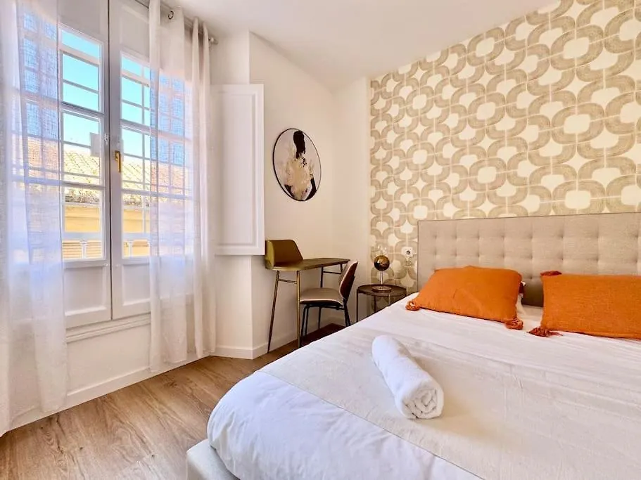 Spacious 3Bd Central Malaga With 2Bh & Ac Apartment
